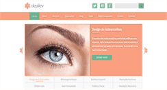 Desktop Screenshot of depilev.com.br